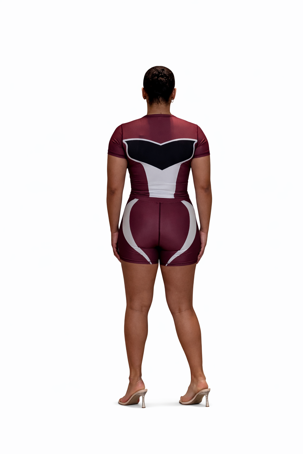 Just Bodied Sculpt Top - Burgundy